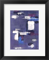 Framed Blue Mountains Abstract I