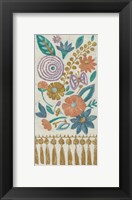 Framed Tassel Tapestry I