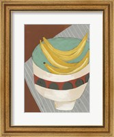 Framed Modern Fruit I