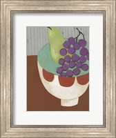 Framed Modern Fruit II