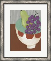 Framed Modern Fruit II