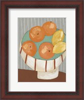 Framed Modern Fruit IV