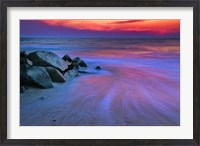 Framed Sunset On Delaware Bay, Cape May NJ