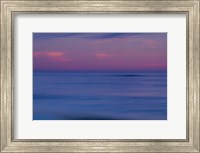 Framed Sunrise On Ocean Shore, Cape May NJ