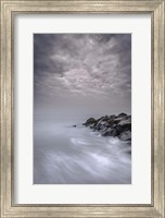 Framed Stormy Beach Landscape, Cape May National Seashore, NJ