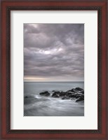 Framed Stormy Beach Landscape, Cape May National Seashore, NJ