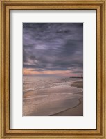 Framed Sunset On Shore, Cape May National Seashore, NJ