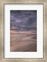 Framed Sunset On Shore, Cape May National Seashore, NJ