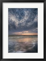 Framed Overcast Sunrise On Shore, Cape May National Seashore, NJ