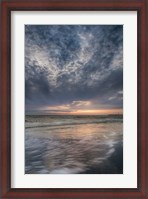 Framed Overcast Sunrise On Shore, Cape May National Seashore, NJ