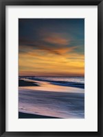Framed Sunrise On Winter Shoreline 1, Cape May National Seashore, NJ