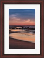 Framed Sunrise On Winter Shoreline 4, Cape May National Seashore, NJ