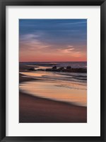 Framed Sunrise On Winter Shoreline 4, Cape May National Seashore, NJ