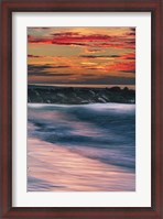Framed Sunrise On Winter Shoreline 5, Cape May National Seashore, NJ
