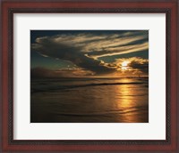 Framed Sunrise On Ocean Shore 4, Cape May National Seashore, NJ