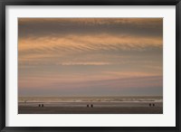 Framed Wildwood Beach Sunset, NJ