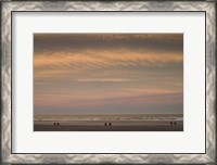 Framed Wildwood Beach Sunset, NJ