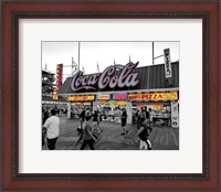 Framed Coca Cola Sign - Boardwalk, Wildwood NJ