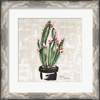 Framed Blooming Cactus