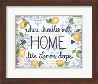 Framed Lemon Home