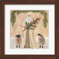 Framed Golden Christmas