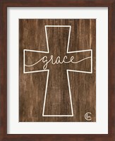 Framed Grace Cross