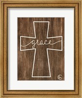 Framed Grace Cross