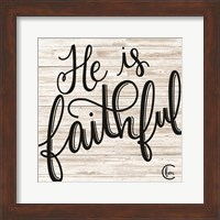 Framed He is Faithful