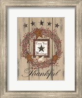 Framed Count Your Blessings