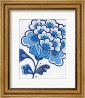 Framed Flora Chinoiserie V