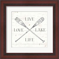 Framed Lake Sketches VI