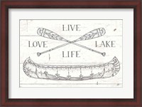 Framed Lake Sketches III