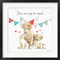 Paws of Love III Framed Print