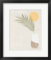 Framed Sun Palm II
