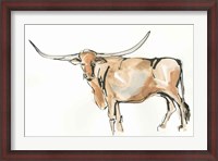 Framed Longhorn II