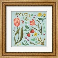 Framed Spring Botanical III