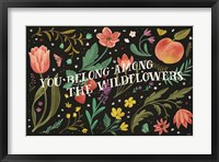 Spring Botanical IV Black Framed Print