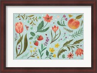 Framed Spring Botanical I