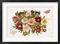 Framed Vintage Petals IV