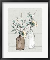 Modern Farmhouse II Shiplap Framed Print