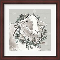 Framed Modern Farmhouse XIII Snowflakes