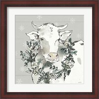 Framed Modern Farmhouse XII Snowflakes