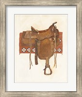 Framed Western Saddle I Light