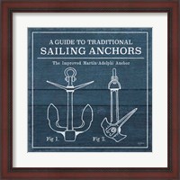 Framed Vintage Sailing Knots XII