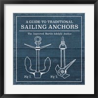 Framed Vintage Sailing Knots XII