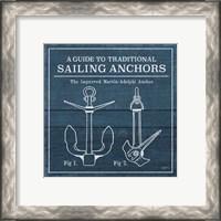 Framed 'Vintage Sailing Knots XII' border=