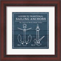 Framed 'Vintage Sailing Knots XII' border=