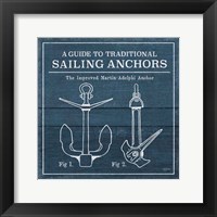 Framed 'Vintage Sailing Knots XII' border=