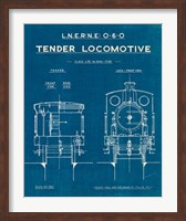 Framed Locomotive Blueprint III