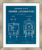 Framed Locomotive Blueprint III